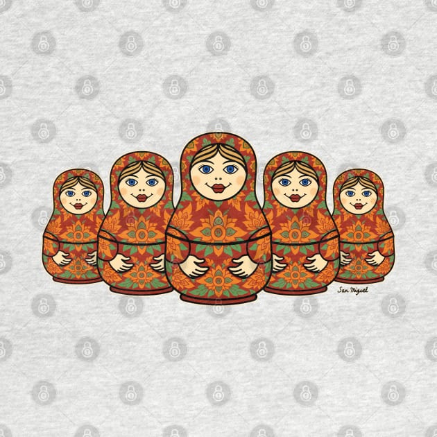 MATRYOSHKA DOLLS by boozecruisecrew